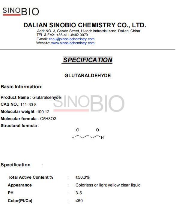 Glutaraldeh&iacute;do