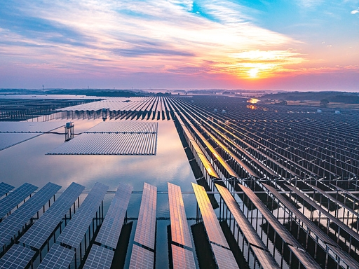 Vidrio fotovoltaico.