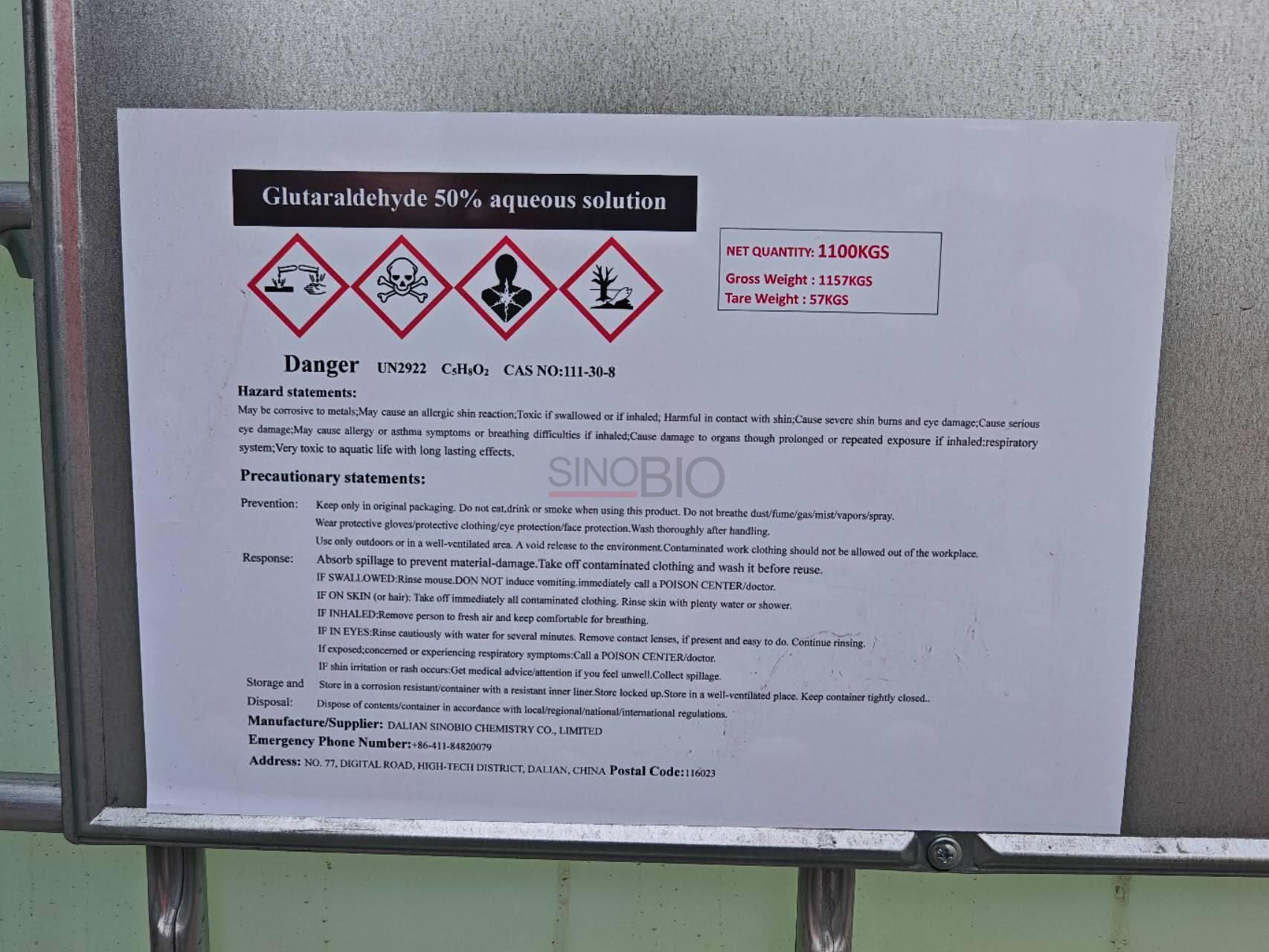 Glutaraldeh&iacute;do 50% 