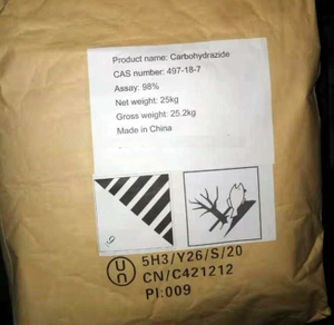  Limpiador de oxígeno de caldera de polvo cristalino blanco CAS 497-18-7 Carbohydrazide