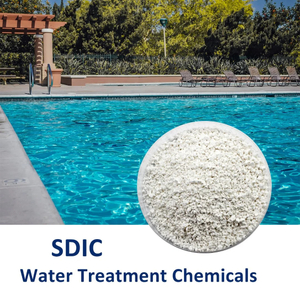 Proveedor de China Dicloroisocianurato de sodio 56% SDIC CAS 2893-78-9 8-30 MALLA GRANULAR