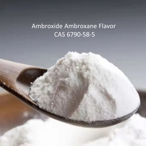 Suministro de materia prima cosmética natural de alta pureza al 99% Sinobio ambroxido ambroxano para sabor CAS 6790-58-5