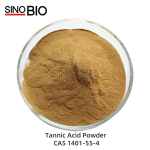 Grado alimentario de grado industrial ácido tánico en polvo CAS 1401-55-4 Antioxidantes